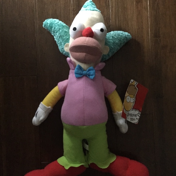 The Simpsons Other - Krusty the clown plush